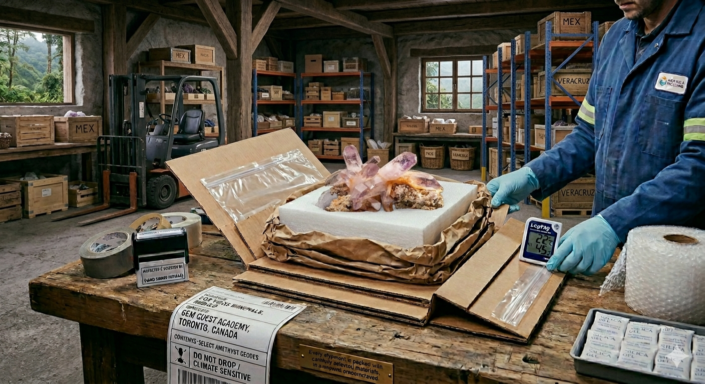 veracruz amethyst smart packaging